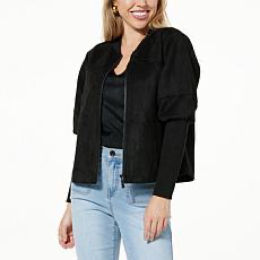 DG2 faux suede jacket